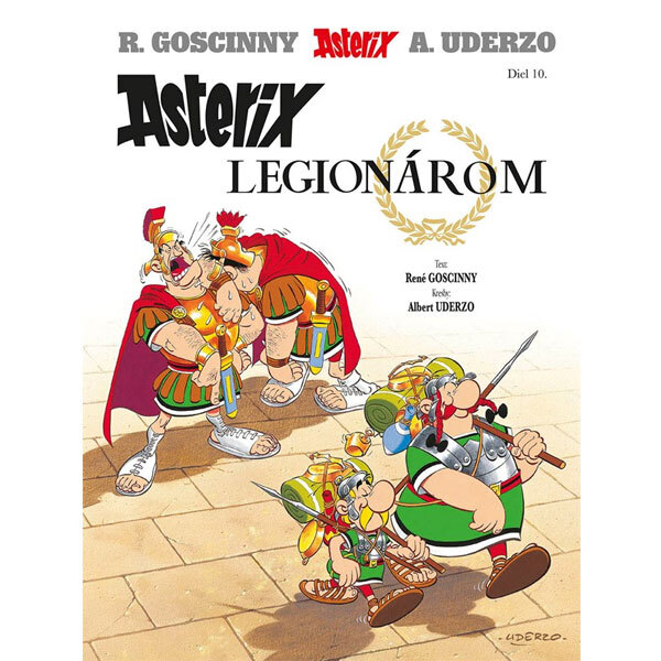 Obálka knihy Asterix X - Asterix legionárom