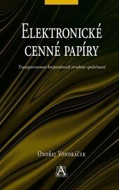 Obálka knihy Elektronické cenné papíry