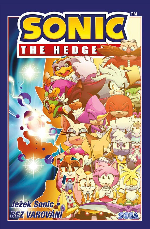 Obálka knihy Ježek Sonic 8 - Bez varování
