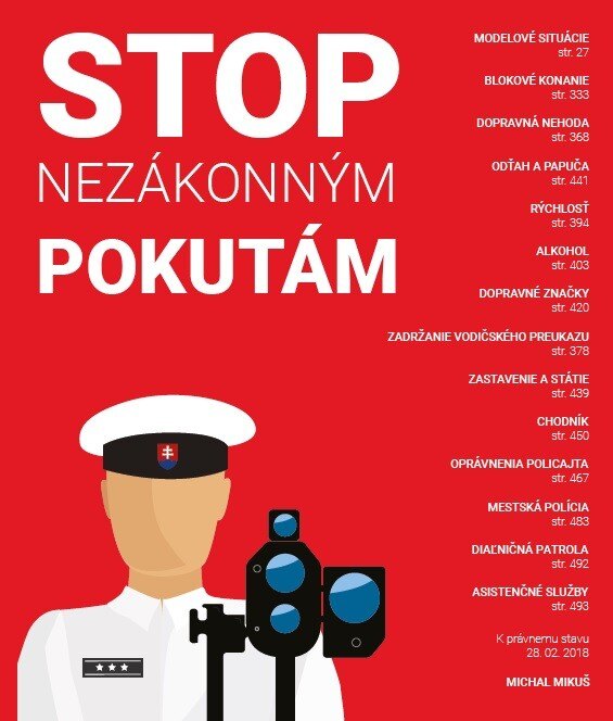 Obálka knihy Stop nezákonným pokutám