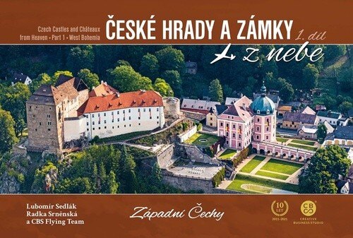 Obálka knihy České hrady a zámky z nebe Západní Čechy
