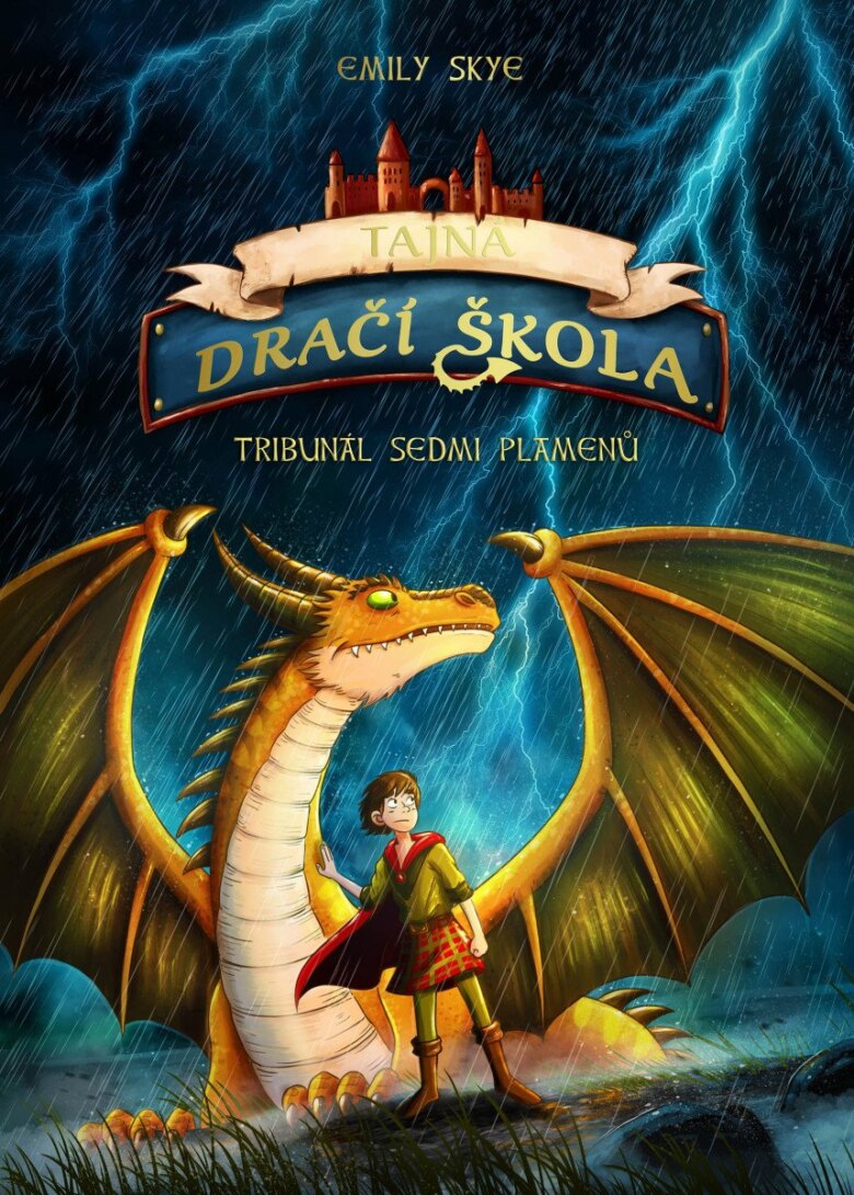 Obálka knihy Tajná dračí škola 5: Tribunál sedmi plamenů