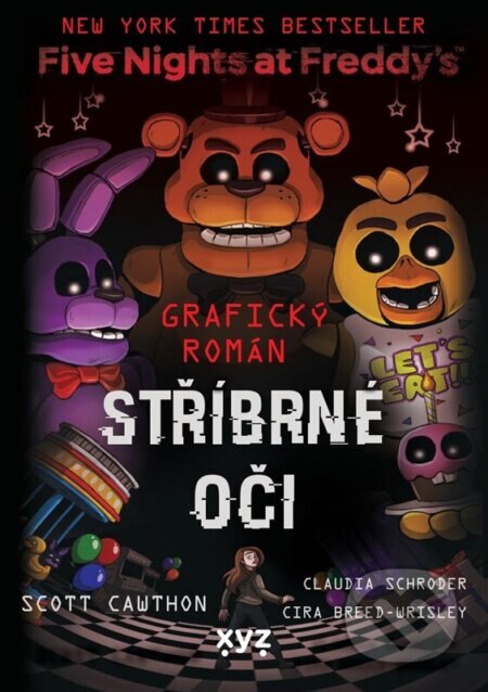 Obálka knihy Five Nights at Freddy's: Stříbrné oči (grafický román)
