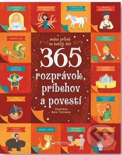 Obálka knihy 365 rozprávok, príbehov a povestí