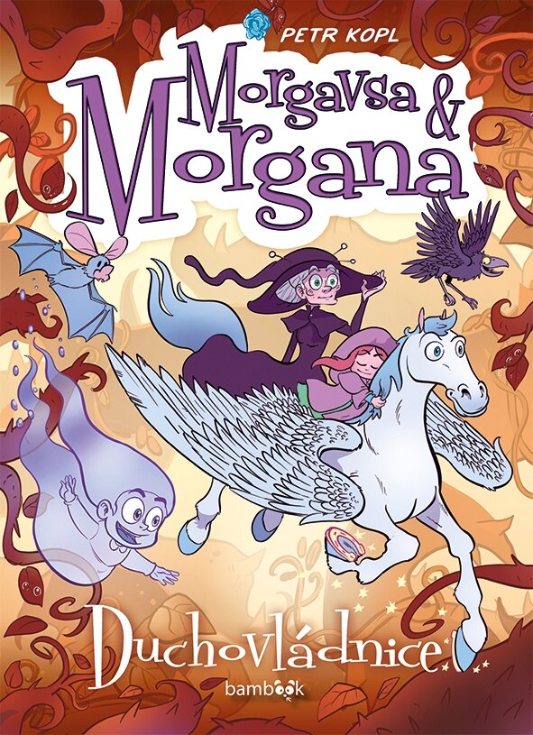 Obálka knihy Morgavsa a Morgana - Duchovládnice (česky)