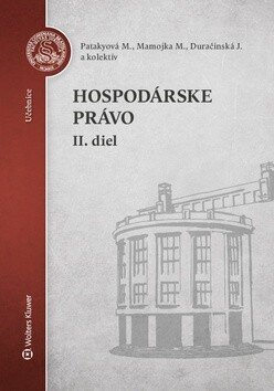 Obálka knihy Hospodárske právo 2. diel