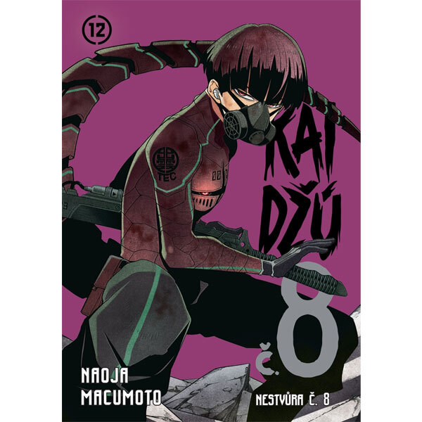 Obálka knihy Kaidžú č. 8, díl 12