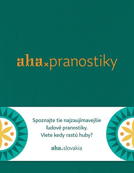 Obálka knihy AHA - Pranostiky