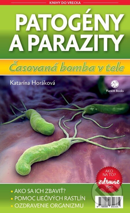 Obálka knihy Patogény a parazity