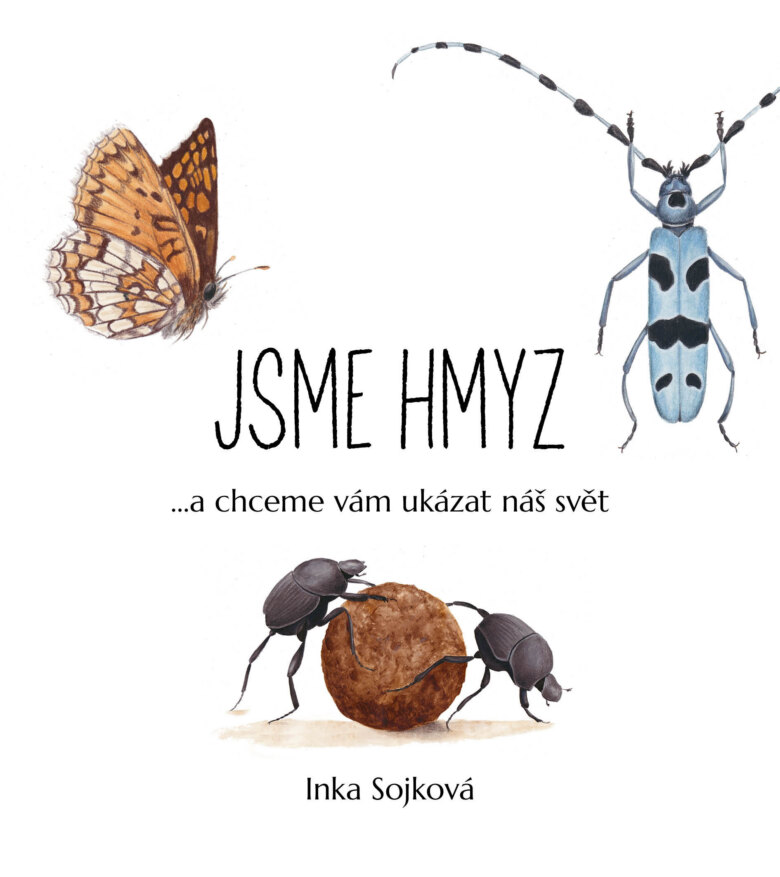 Obálka knihy jsme hmyz