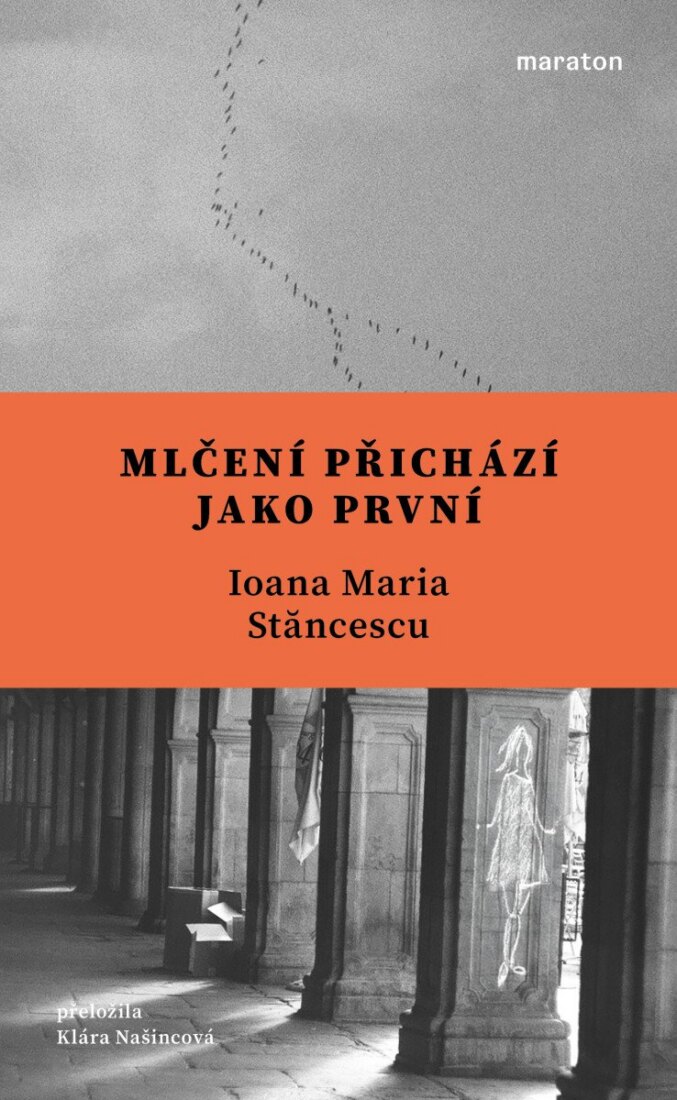 Obálka knihy Mlčení přichází jako první