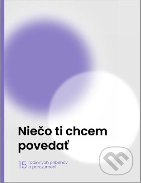Obálka knihy Niečo ti chcem povedať