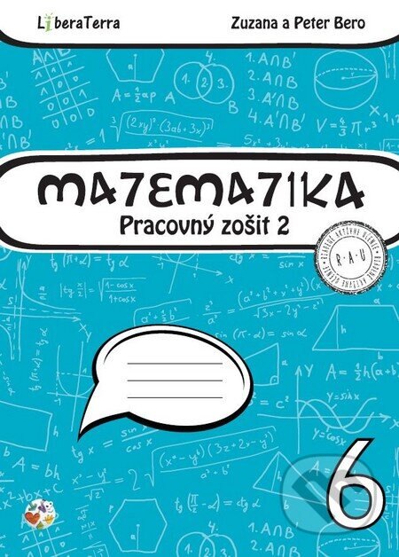 Obálka knihy Matematika 6 - pracovný zošit 2