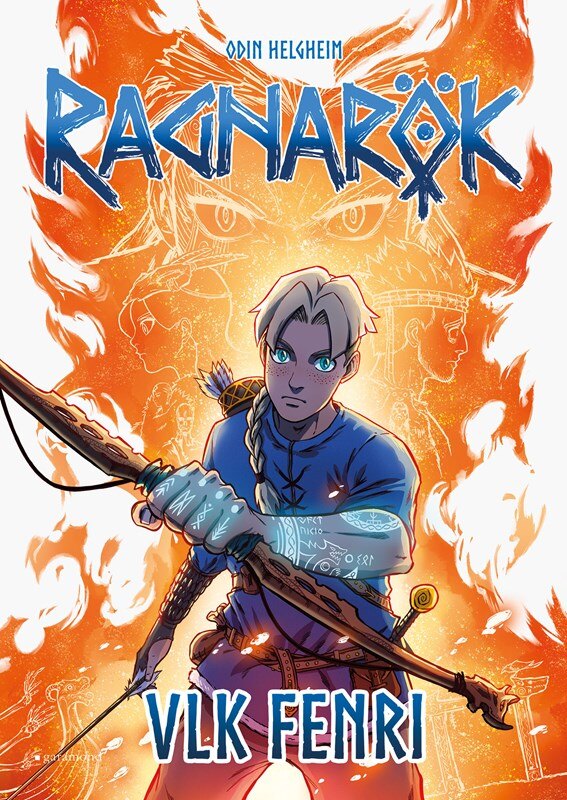 Obálka knihy Ragnarök 1: Vlk Fenri
