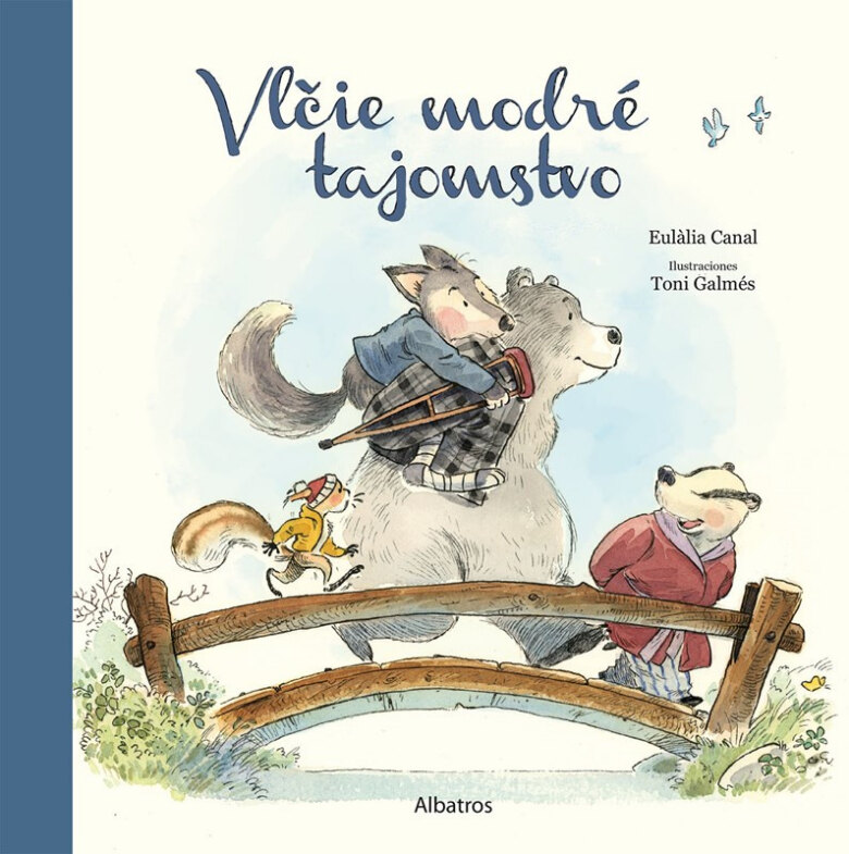 Obálka knihy Vlčie modré tajomstvo