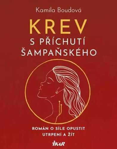 Obálka knihy Krev s příchutí šampaňského