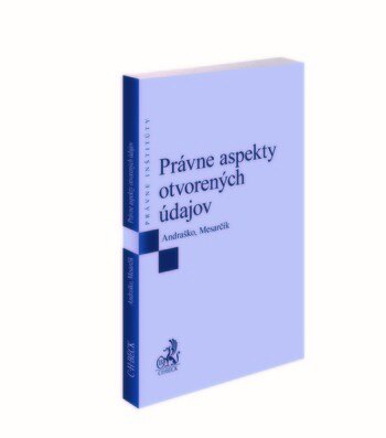 Obálka knihy Právne aspekty otvorených údajo