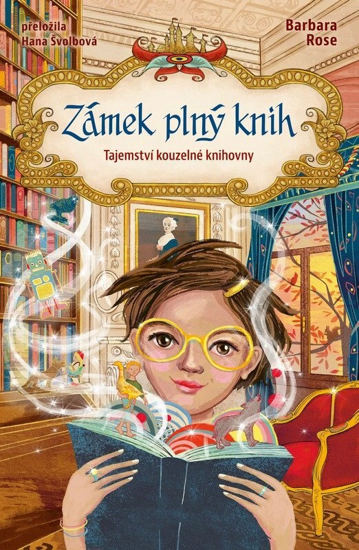 Obálka knihy Zámek plný knih - Tajemství kouzelné knihovny