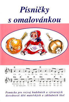 Obálka knihy Písničky s omalovánkou