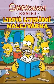 Obálka knihy Simpsonovi Libová literární nalejvárna