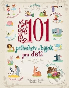 Obálka knihy 101 príbehov a bájok pre deti