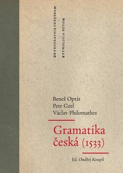 Obálka knihy Gramatika česká (1533)