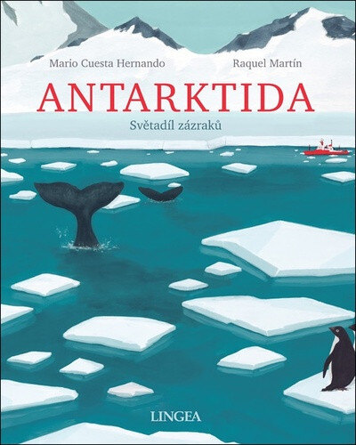 Obálka knihy Antarktida CZ verzia