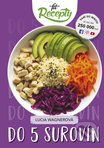 Obálka knihy Fit recepty: Do 5 surovín