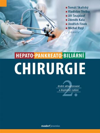 Obálka knihy Hepato-pankreato-biliární chirurgie (2. doplněné vydání)