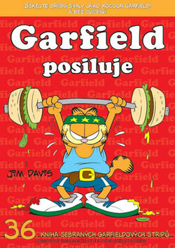 Obálka knihy Garfield posiluje