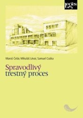 Obálka knihy Spravodlivý trestný proces
