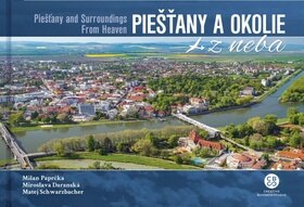 Obálka knihy Piešťany a okolie z neba