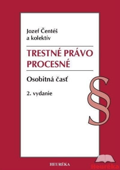 Obálka knihy Trestné právo procesné - Osobitná časť, 2. vydanie