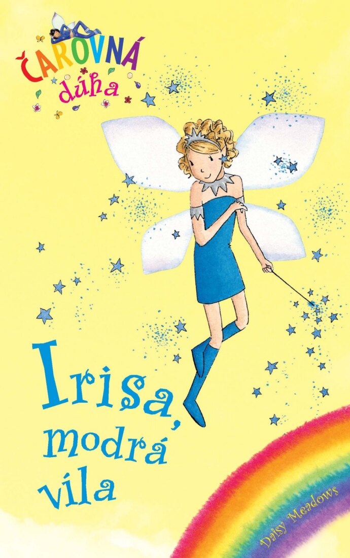 Obálka knihy Irisa, modrá víla (Čarovná dúha 5)