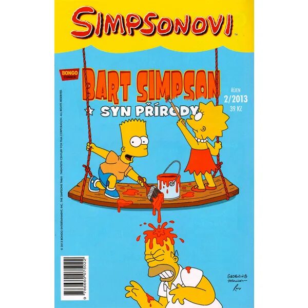 Obálka knihy Simpsonovi: Bart Simpson 02/2013 - Syn přírody
