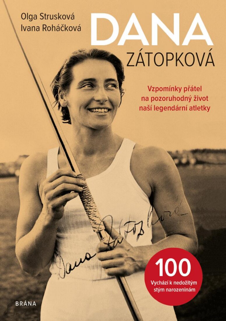 Obálka knihy Dana Zátopková 100