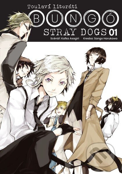 Obálka knihy Bungó Stray Dogs - Toulaví literáti 1