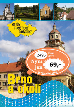 Obálka knihy Brno a okolí Ottův turistický průvodce
