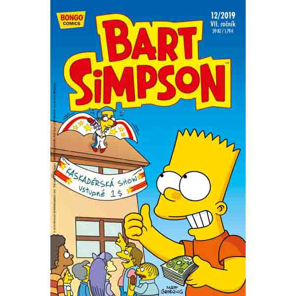 Obálka knihy Simpsonovi: Bart Simpson 12/2019