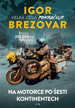 Obálka knihy Igor Brezovar. Velká jízda pokračuje