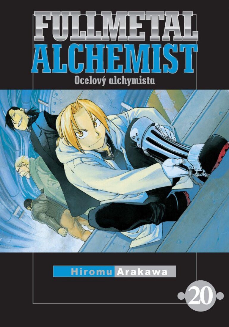 Obálka knihy Fullmetal Alchemist - Ocelový alchymista