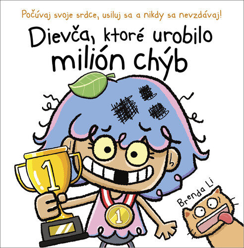 Obálka knihy Dievča, ktoré urobilo milión chýb