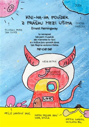 Obálka knihy Kni-ha-ha povídek z prášku mezi ušima