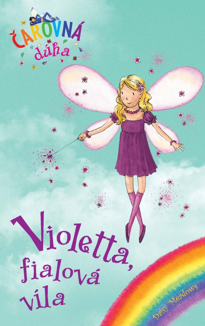 Obálka knihy Violetta, fialová víla (Čarovná dúha 7)