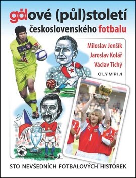 Obálka knihy Gólové (půl)století československého fotbalu