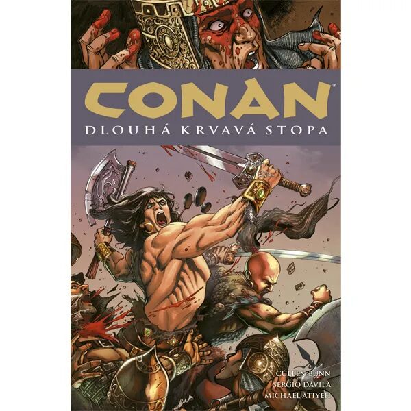 Obálka knihy Conan: Dlouhá krvavá stopa