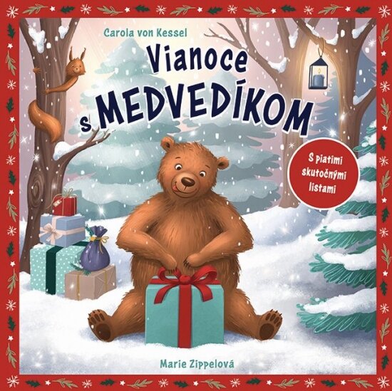 Obálka knihy Vianoce s medvedíkom