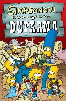 Obálka knihy Simpsonovi Komiksová dupárna
