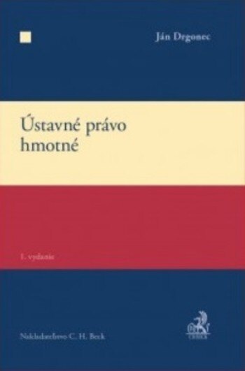 Obálka knihy Ústavné právo hmotné