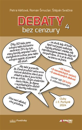 Obálka knihy Debaty bez cenzury 4
